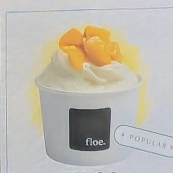 Floe - Matcha & Bingsoo Cafe - Mango bingsoo - Shaved Ice Near Me - Fullerton, California