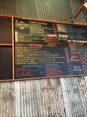 Menu photo 1 El Taller Baja Med Tijuana, BCN Menu photo 1 El Taller Baja Med Tijuana, BCN