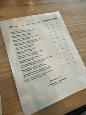 Menu photo 8 Live Sushi Bar San Francisco, CA