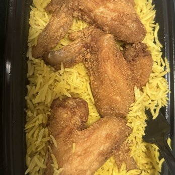 J Lemon Pepper Fish And Chicken - Three wings and rice - Chicken Wings Near Me - Jacksonville, Florida J Lemon Pepper Fish And Chicken - Three wings and rice - Chicken Wings Near Me - Jacksonville, Florida