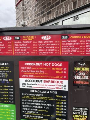 Menu photo 1 Cook Out Walterboro, SC Menu photo 1 Cook Out Walterboro, SC