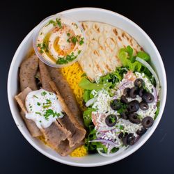 Stop N Go Gyros - Gyro Plate