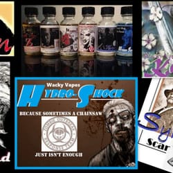 Vaporia Vapor & CBD - For all the Vapers that have not had a chance to try Wacky Vapes Zombie Line or The Symbiance Line stop in to the VAPE SHOP.