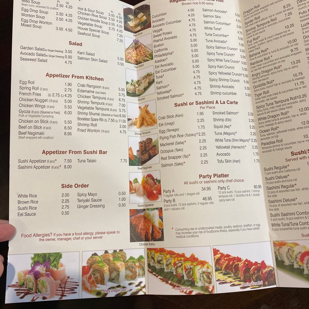Lucky Fortune I - a hand holding a menu - Japanese Near Me - Baldwin, New York Lucky Fortune I - a hand holding a menu - Japanese Near Me - Baldwin, New York
