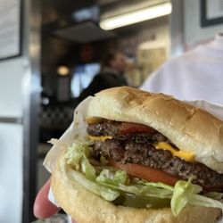Roake's - Double bacon cheese burger