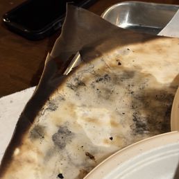 Burnt parchment paper
