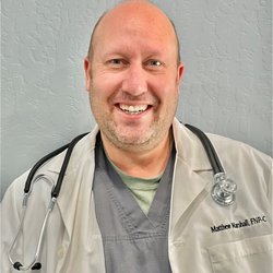Virtuous Health Centers - Matthew Marshall, FNP-C. He loves living and serving the White Mountains community.