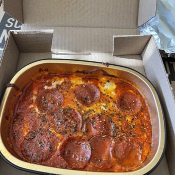 South Flo Pizza In H-E-B - Crustless Pepperoni - Pizza Near Me - San Antonio, Texas