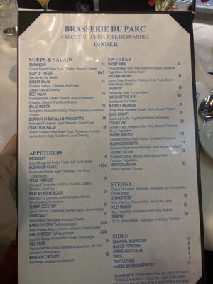 Menu photo 3 Brasserie du Parc Houston, TX Menu photo 3 Brasserie du Parc Houston, TX