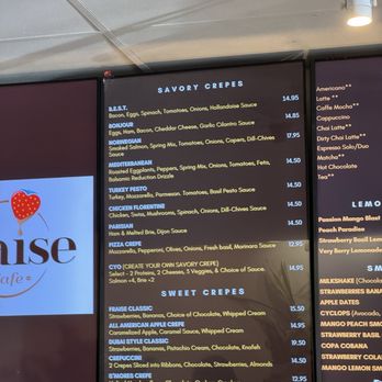 Fraise Cafe - Menu - Creperies Near Me - Fullerton, California
