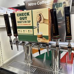 7-Eleven - Nitro coffee machine