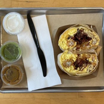 Palisades Garden Cafe - Delicious bacon, egg, and cheese breakfast burrito from Palisades Garden Cafe. - Bakeries Near Me - Pacific Palisades, California Palisades Garden Cafe - Delicious bacon, egg, and cheese breakfast burrito from Palisades Garden Cafe. - Bakeries Near Me - Pacific Palisades, California