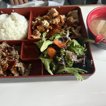 Joyce's Sushi - Any 2 Choices Lunch Special (Beef and Chicken) - Japanese Near Me - Rancho Mirage, California Joyce's Sushi - Any 2 Choices Lunch Special (Beef and Chicken) - Japanese Near Me - Rancho Mirage, California
