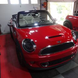 Hammond's Body Shop - New hood and fender.
