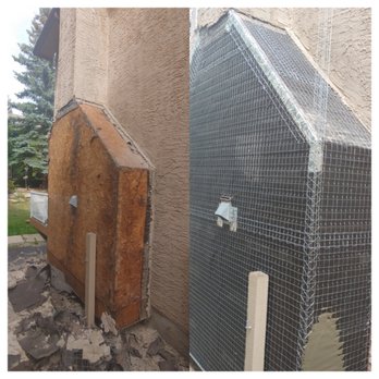 Eco-Max Construction - Water damage restoration and stucco application to match existing - Stucco Services Near Me Eco-Max Construction - Water damage restoration and stucco application to match existing - Stucco Services Near Me