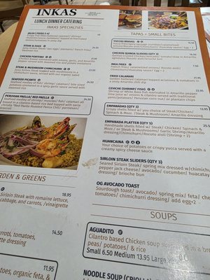 Menu photo 2 Inkas Irvine, CA Menu photo 2 Inkas Irvine, CA