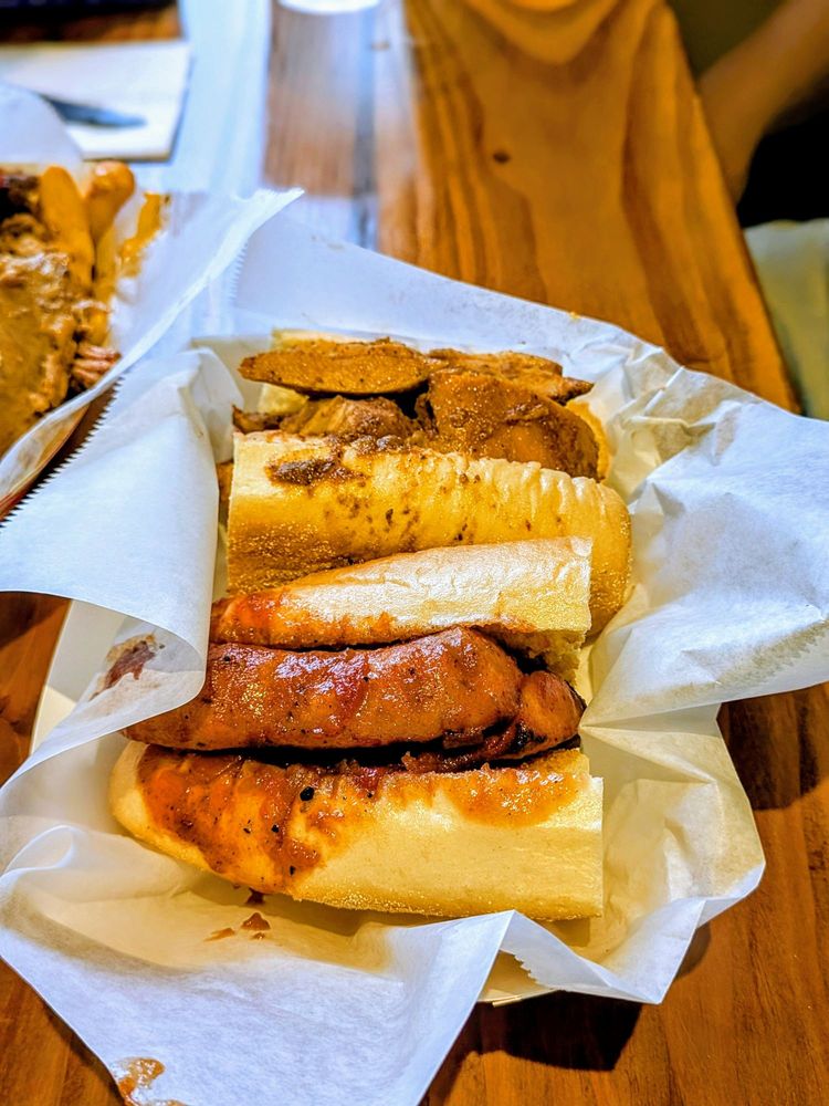 Food from Bull's Smokin BBQ