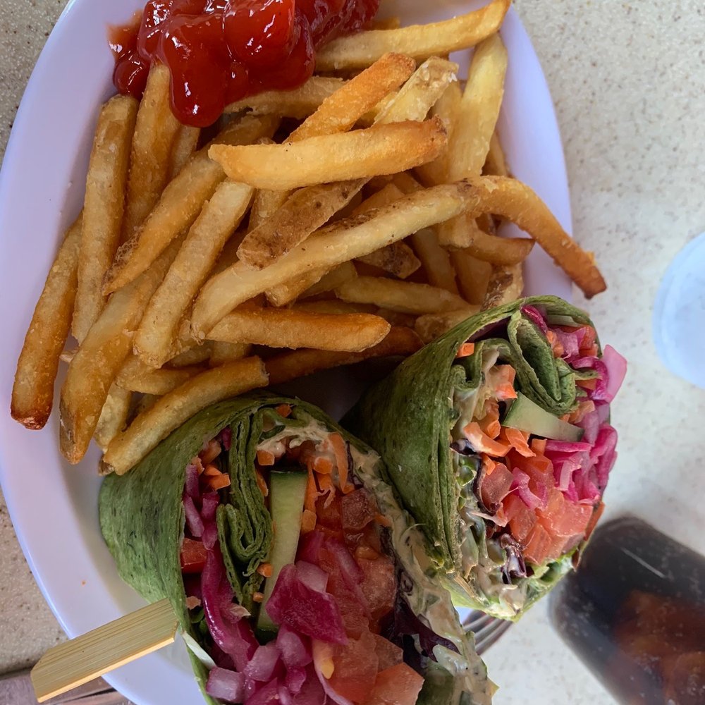 Garage Grill - Veggie wrap - New American Near Me - Draper, Utah Garage Grill - Veggie wrap - New American Near Me - Draper, Utah