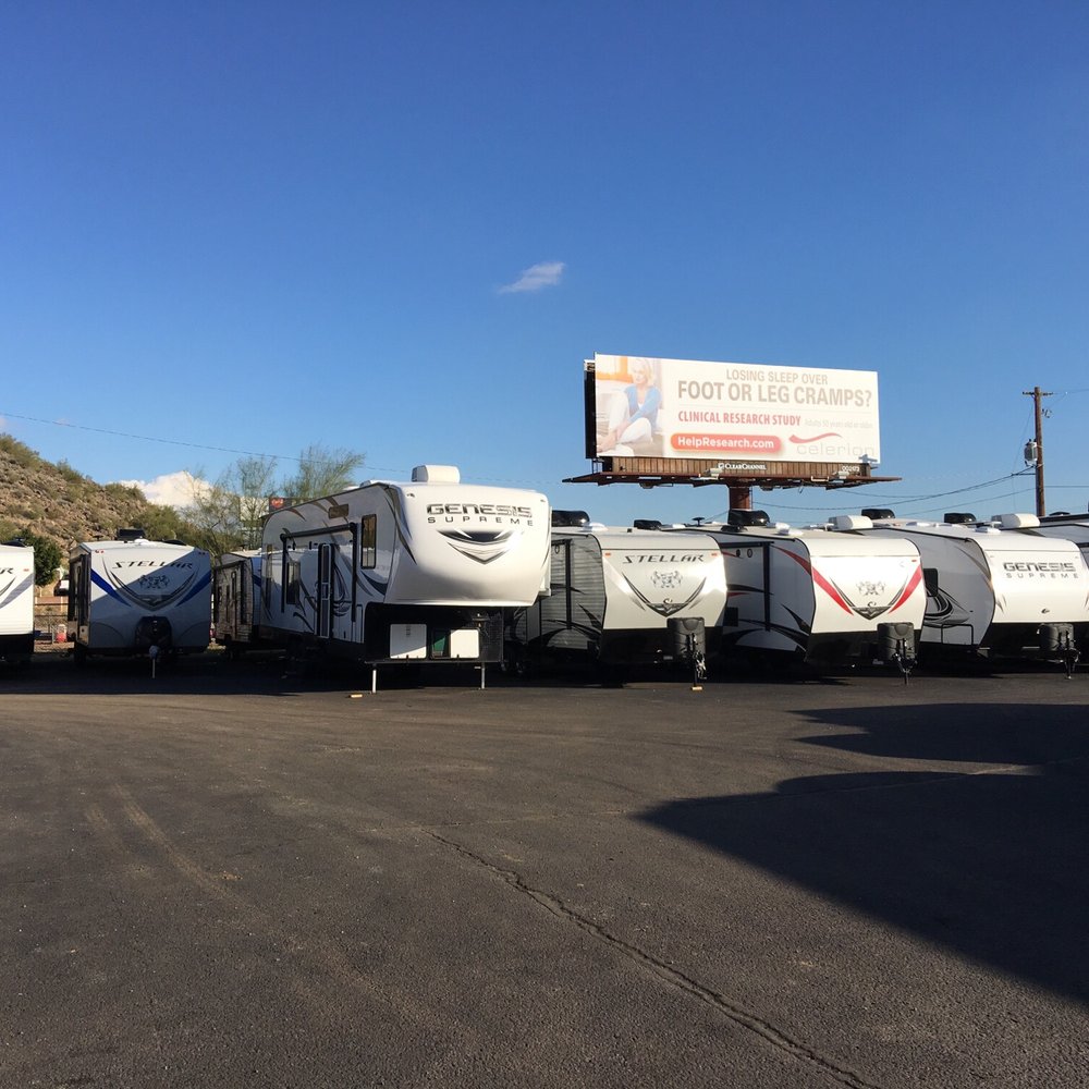 Rowley White RV - Rows and rows of Toy Haulers!!! Go check them out! - RV Dealers Near Me - Mesa, Arizona Rowley White RV - Rows and rows of Toy Haulers!!! Go check them out! - RV Dealers Near Me - Mesa, Arizona