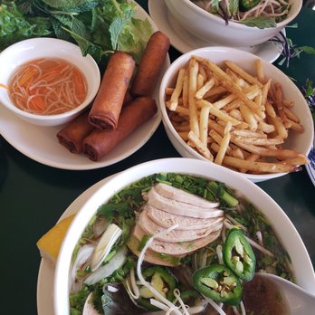 Wok-In - Beef pho, garlic fries, egg rolls and chicken pho - Chinese Near Me - Costa Mesa, California Wok-In - Beef pho, garlic fries, egg rolls and chicken pho - Chinese Near Me - Costa Mesa, California