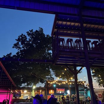 The Backyard Bar Stage and Grill - Outside under the covered seating - American Near Me - Waco, Texas The Backyard Bar Stage and Grill - Outside under the covered seating - American Near Me - Waco, Texas