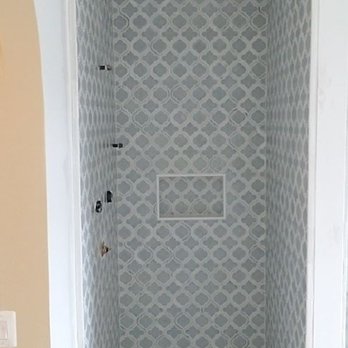 TileWood - a walk in shower in a home - Flooring Near Me TileWood - a walk in shower in a home - Flooring Near Me