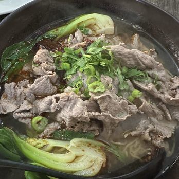 A+ Hong Kong Kitchen - N6. Szechuan Sliced Lamb Noodle Soup - Cantonese Near Me - Seattle, Washington