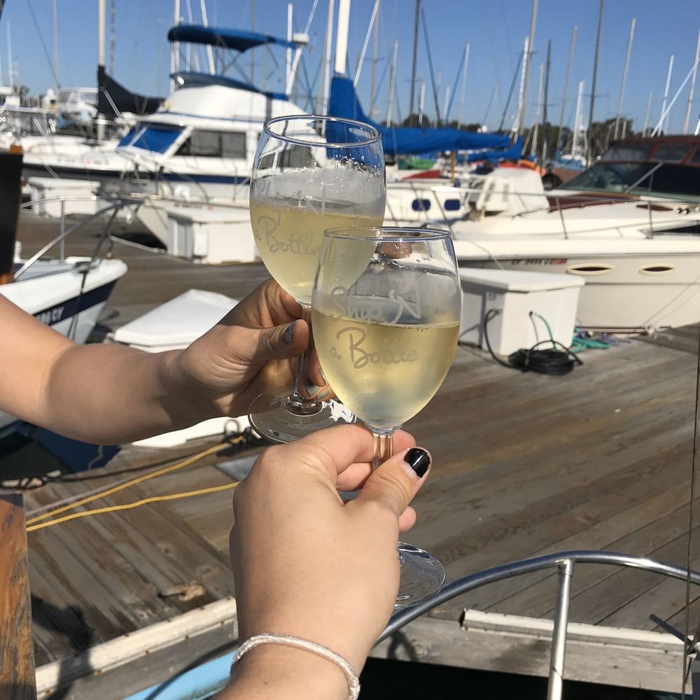 Ship 'N a Bottle - glasses we didn't get to keep - Tours Near Me - San Diego, California Ship 'N a Bottle - glasses we didn't get to keep - Tours Near Me - San Diego, California