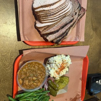 Terry Black's Barbecue - Turkey, Brisket, Beans, Potato Salad, Green Beans - Barbeque Near Me - Fort Worth, Texas