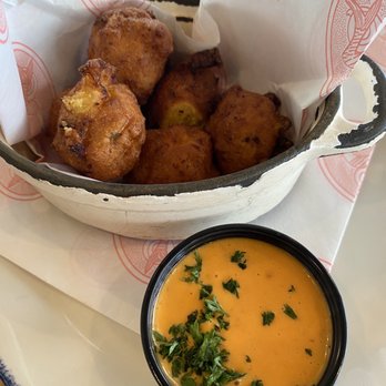 Pier 6 - Hush puppies - Seafood Near Me - San Leon, Texas