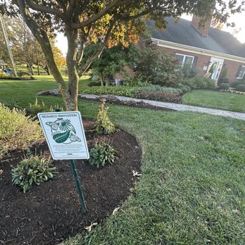 Pratt's Lawn & Landscape - Butterfly Garden at our office. - Lawn Services Near Me - Georgetown, Kentucky