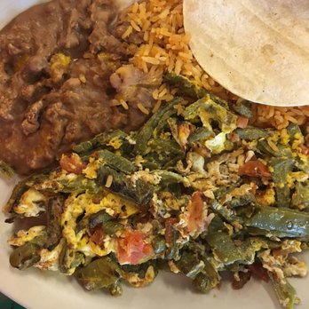 Sarita's Mexican Restaurant - Huevos con Nopales. Delicious! - Mexican Near Me - Seaside, California Sarita's Mexican Restaurant - Huevos con Nopales. Delicious! - Mexican Near Me - Seaside, California