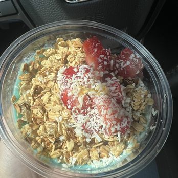 Nautical Bowls - Hardly any fruit.. more than last time but still not how it's advertised or even how it came out a year ago. Sad. - Acai Bowls Near Me - Bridgeville, Pennsylvania