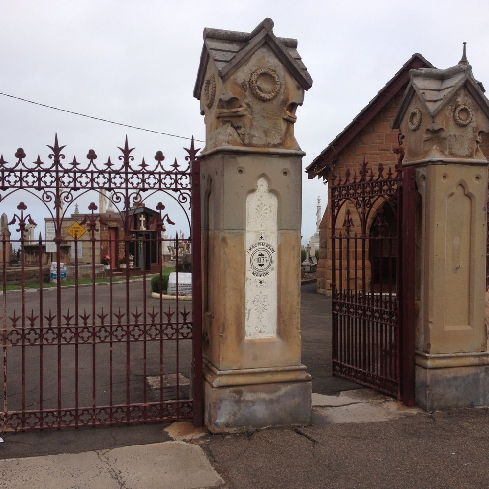 The entrance gates. The entrance gates.
