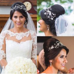 This bride couldn't have been any more beautiful on her big day!