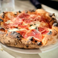 Doppio Zero - Margherita Pizza add that beautiful Prosciutto