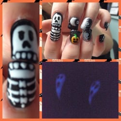 Studio One - Halloween 3D nail art