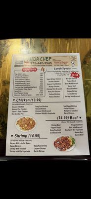 Menu photo 2 Panda Chef Sachse, TX