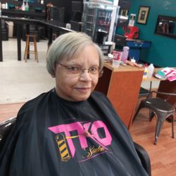 Alise's TKO Barber and Beauty Salon - Embrace your grace at TKOSALON with our color treatment for gray!