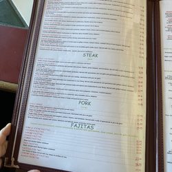 El Puerto De Angeles III - Menu