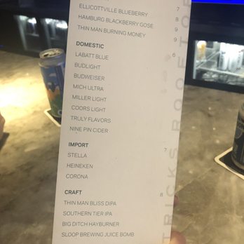 Patricks Rooftop - Menu - Cocktail Bars Near Me - Buffalo, New York