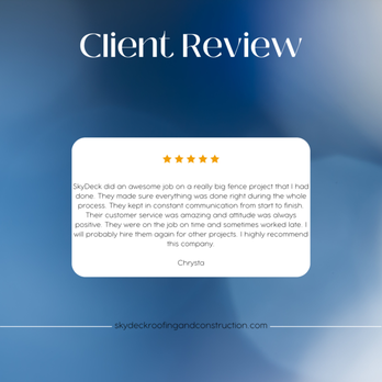 SkyDeck Roofing and Construction - Count on us for attention to detail, constant communication, and a positive attitude that exceeds expectations! - Roofing Near Me