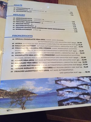 Menu photo 2 Restaurant Poseidon Munich, BY Menu photo 2 Restaurant Poseidon Munich, BY