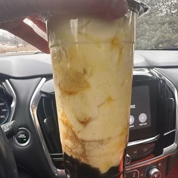 Mia & More - Minnesota - Mango smoothie with boba before I mix it... - Juice Bars & Smoothies Near Me - Blaine, Minnesota Mia & More - Minnesota - Mango smoothie with boba before I mix it... - Juice Bars & Smoothies Near Me - Blaine, Minnesota