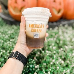 Delicious pumpkin cold brew