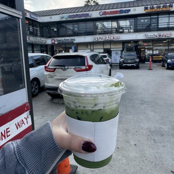 DAMO - Matcha einspinner was not great - Coffee & Tea Near Me - Los Angeles, California