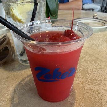 Zeke's Restaurant - Strawberry daiquiri - Salad Near Me - Orange Beach, Alabama