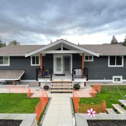 Affordable Siding - Old house Siding reno, From cedar to James hardie lap siding, Iron grey color and arctic white Hardie trims
#affordablesidingbc