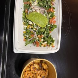 To-go shrimp salad was great! To-go shrimp salad was great!