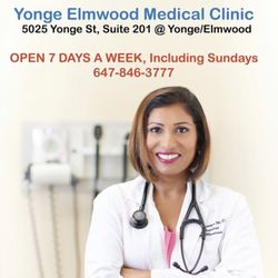 Yonge Elmwood Medical Clinic - Dr. Rajiv Balasuriya, Dr. Dishani Gunawardena, Yonge Elmwood Medical Clinic.